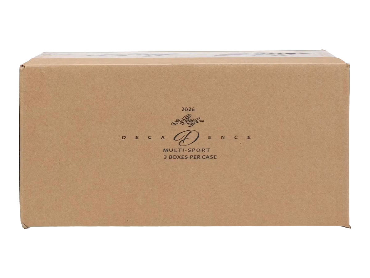 2026 Leaf Decadence Hobby 3-Box Case