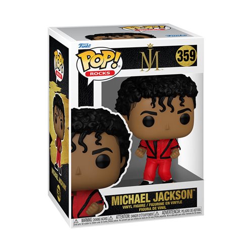Michael Jackson Funko Pop Rocks 359 W/ Protector