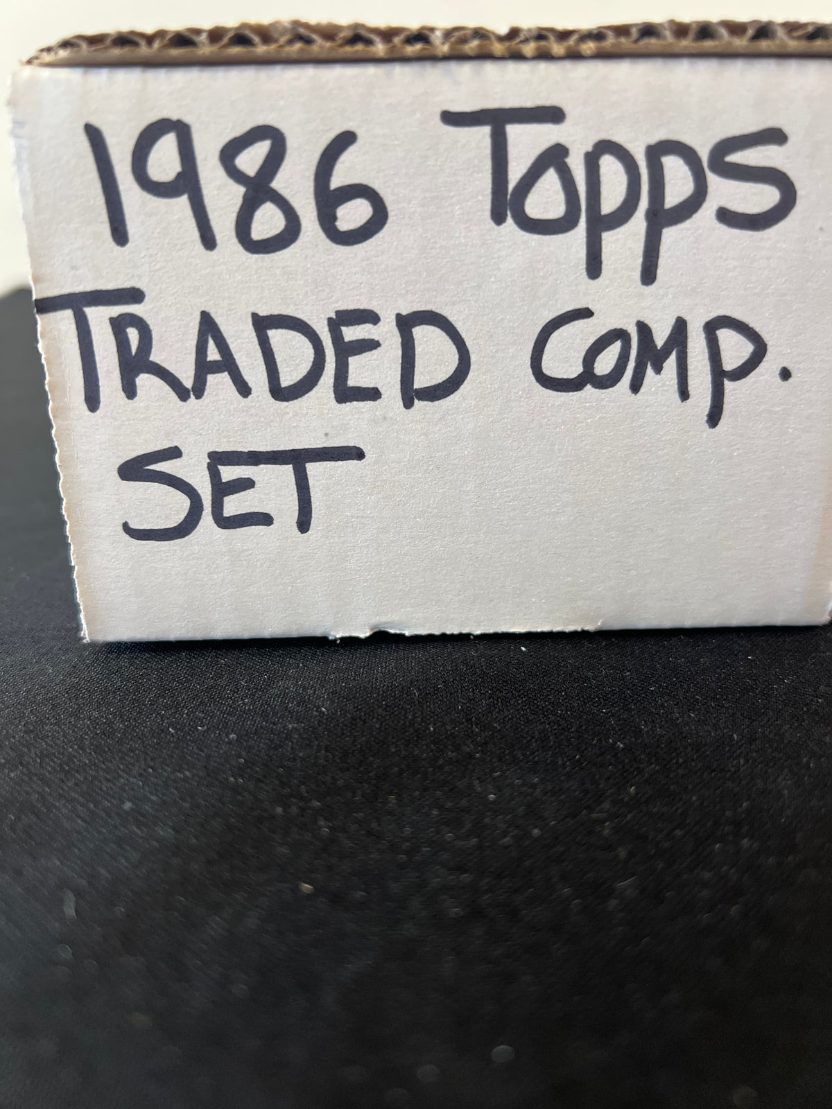 1986 Topps Traded Baseball Complete Set