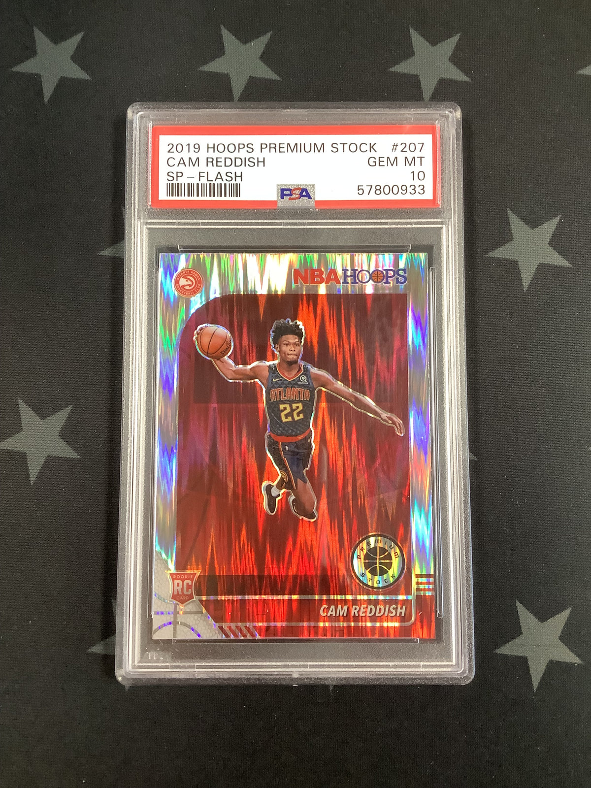 2019 PANINI HOOPS PREMIUN STOCK BASKETBALL SP FLASH CAM REDDISH #207 PSA GEM MT 10 57800933