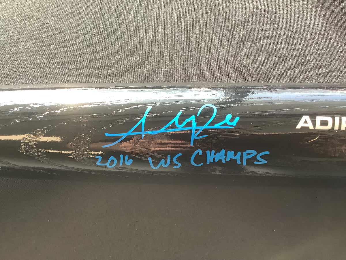 Addison Russell Autographed Rawlings Bat JSA COA