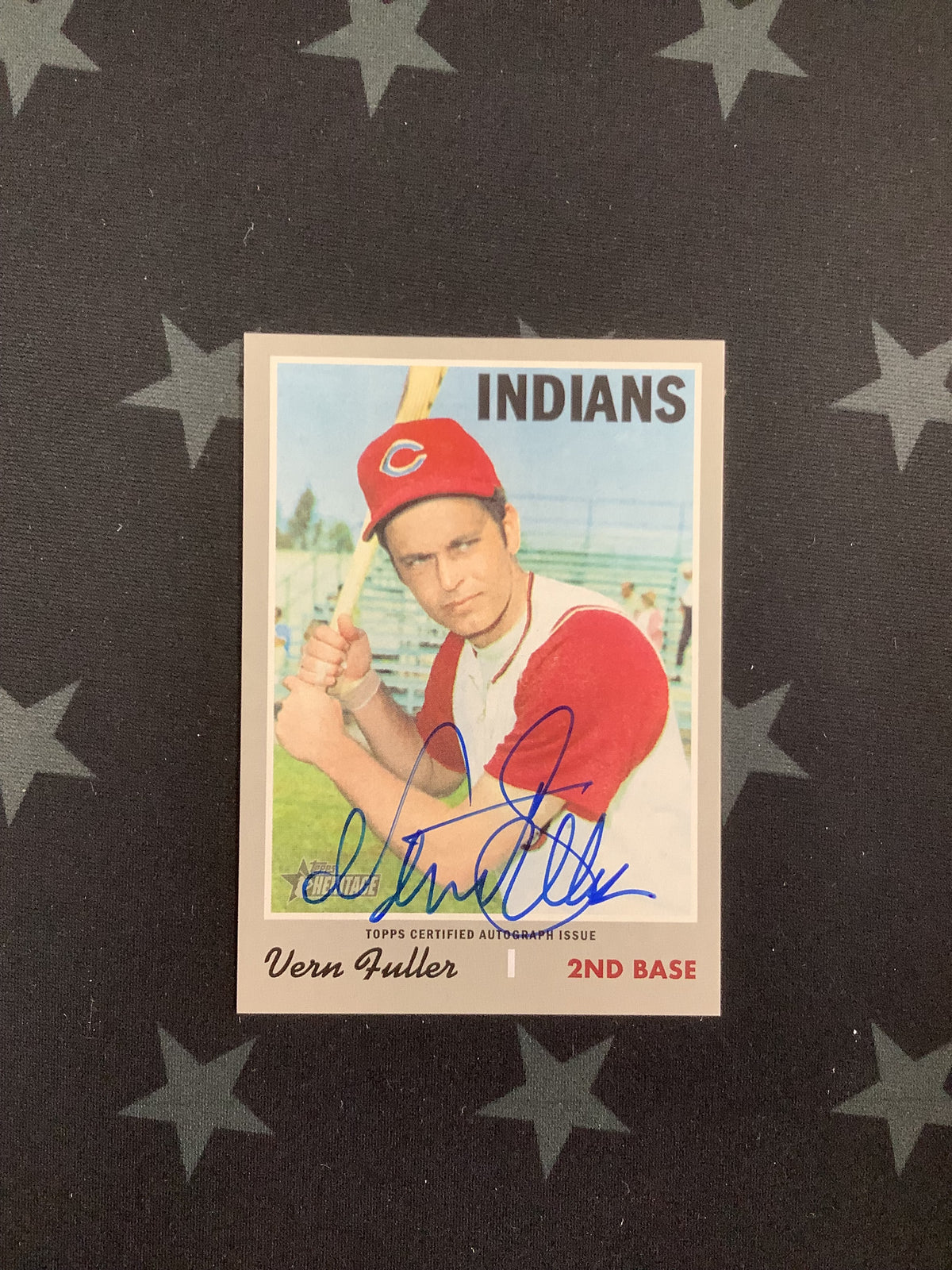 2019 TOPPS HERITAGE BASEBALL VERN FULLER AUTO #ROA-VF