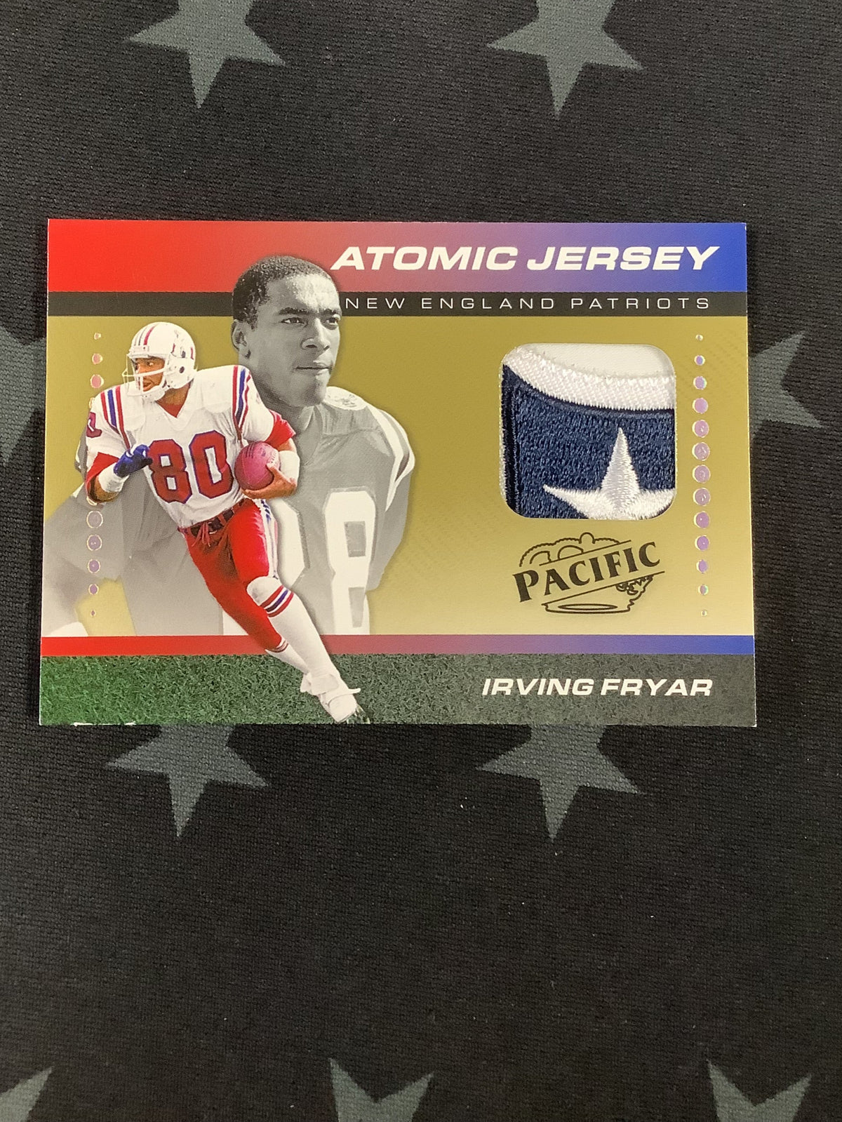 2024 Panini Encore Irving Fryar Atomic Jersey 05/10 Patriots #AJ-IFY