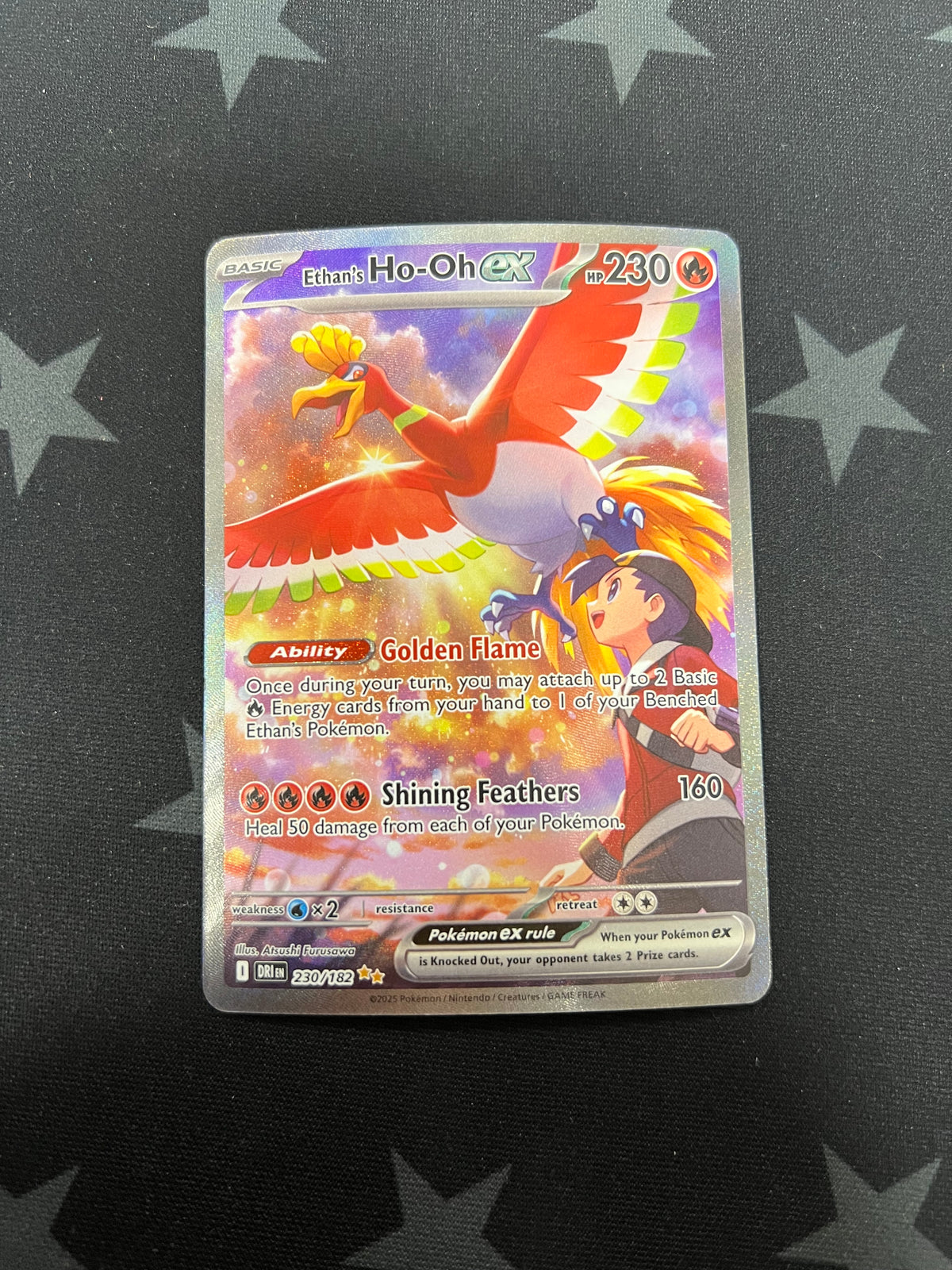 Pokemon Ethan's Ho-Oh ex - 230/182 SIR