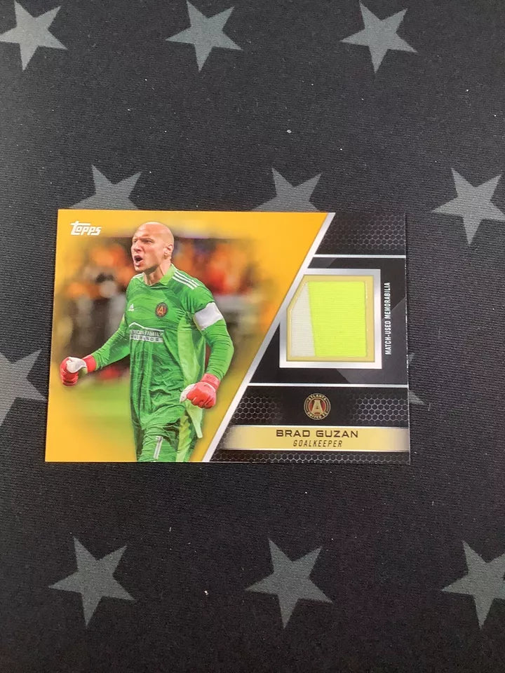 2022 TOPPS MAJOR LEAGUE SOCCER RELIC BRAD GUZAN PATCH /50 R-BG