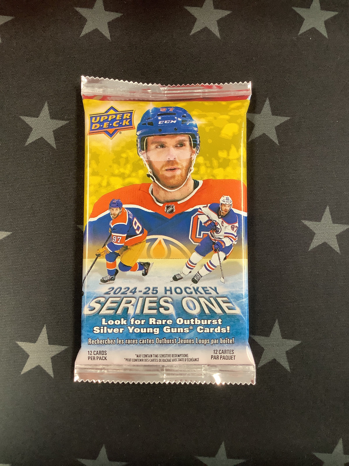 2024-25 Upper Deck Series 1 Hockey Gravity Feed Pack