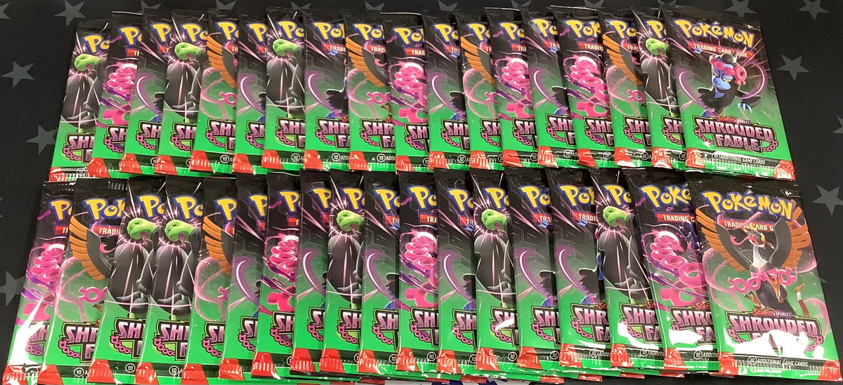 POKÉMON SHROUDED FABLE 36 BOOSTER PACK LOT