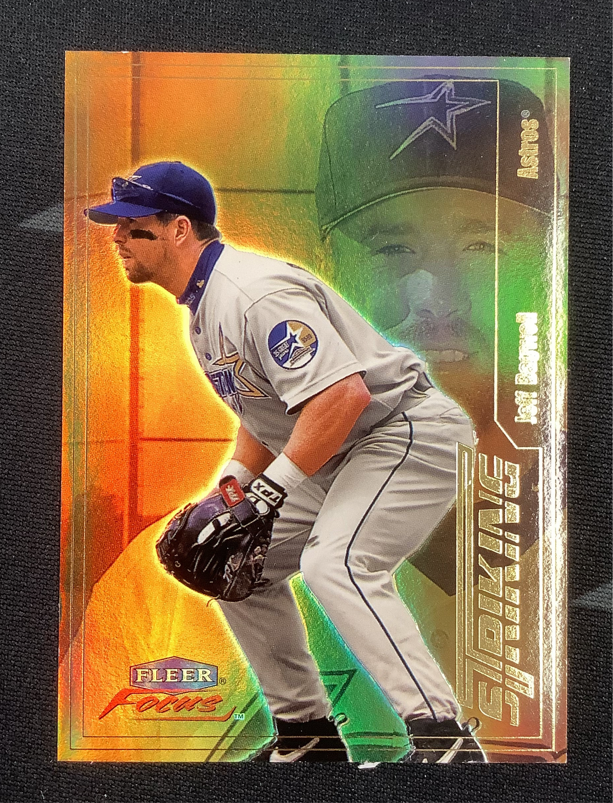 2000 Fleer Focus Focal Points Striking #F5 Jeff Bagwell #41/50