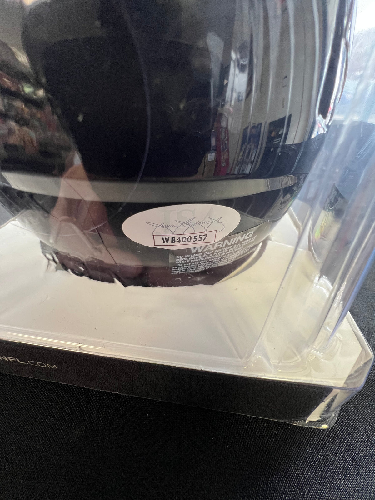 Otis Wilson "SB XX" Signed Riddell Mini Helmet - JSA Certified