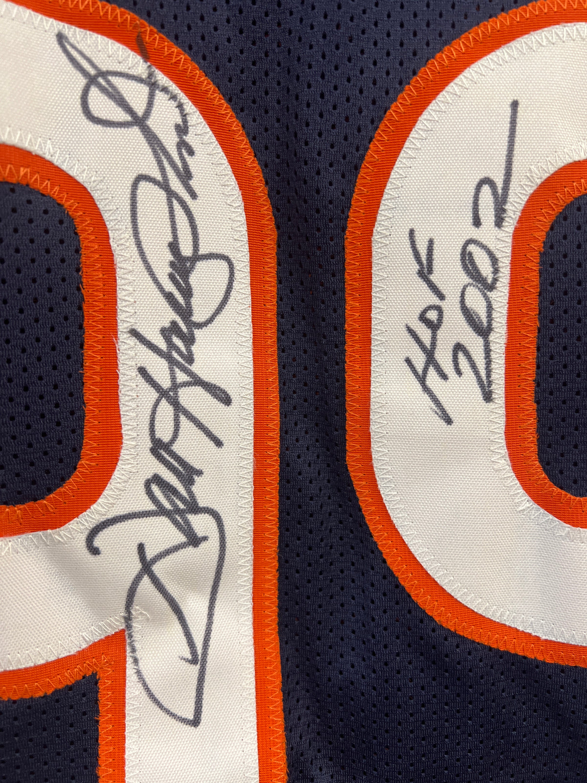 Dan Hampton &quot;HOF 2002&quot; Signed Custom Bears Jersey - Tristar Certified