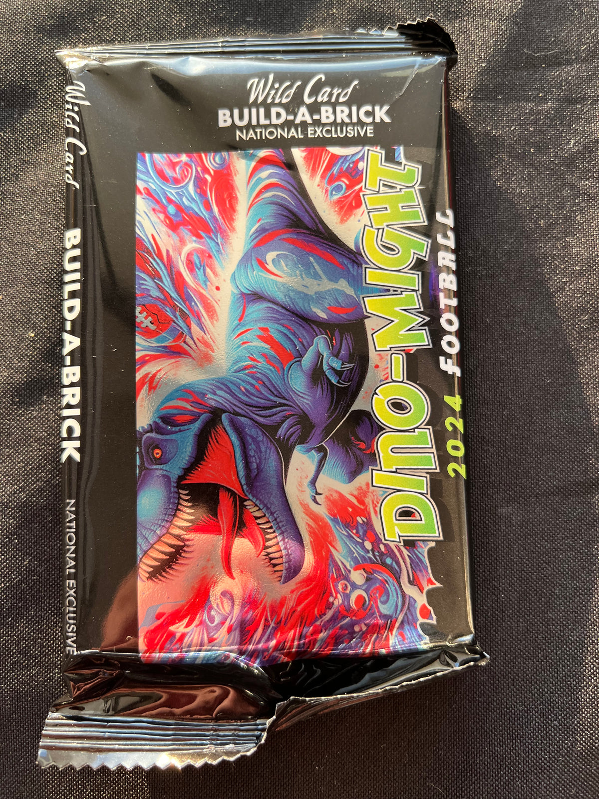 2024 Wild Card Dino-Might Football Build-A-Brick Pack NSCC Exclusive