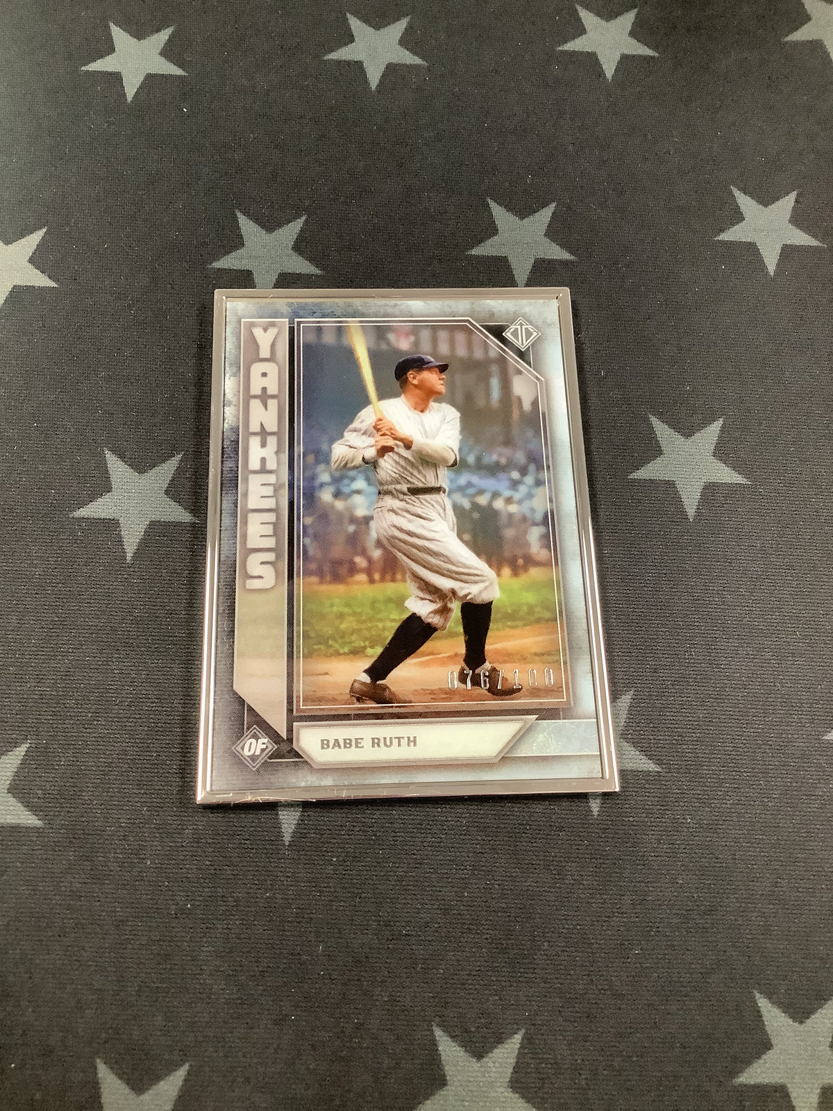 2019 BABE RUTH TRANSCENDENT COLLECTION BASEBALL #76/100