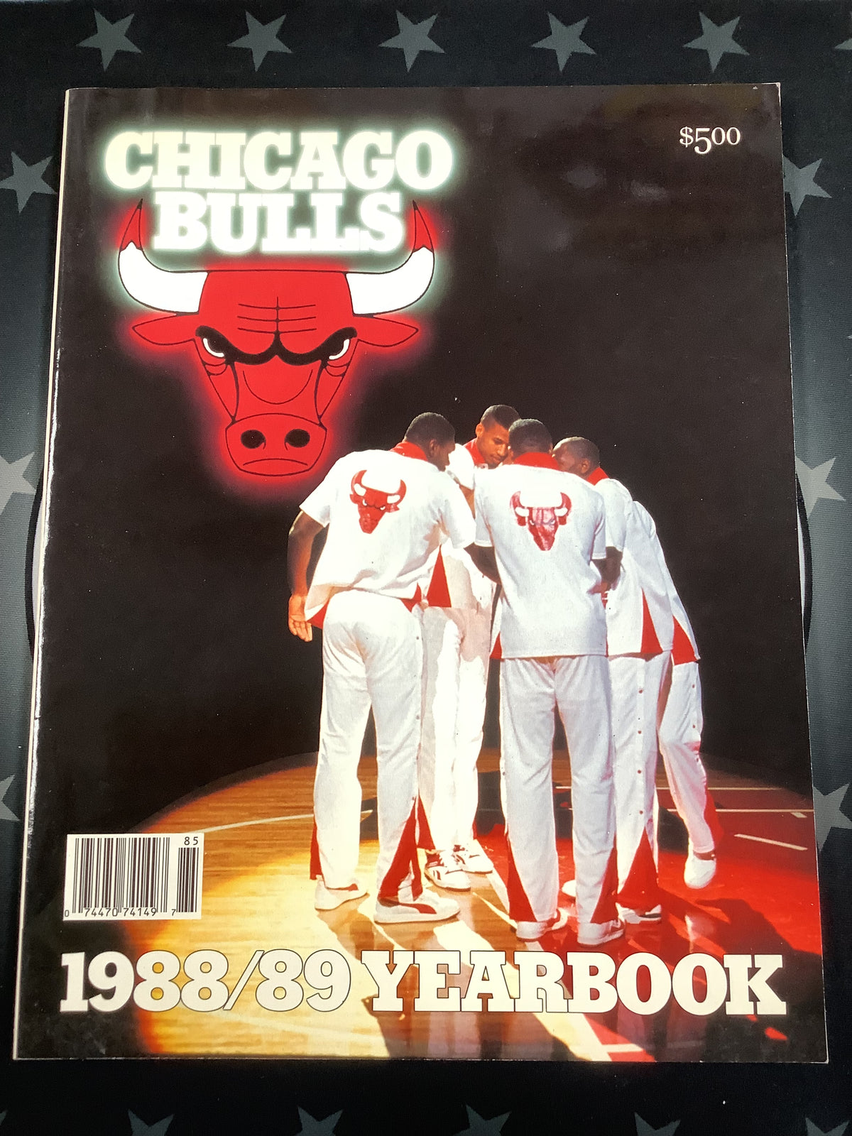 CHICAGO BULLS 1988/89 YEARBOOK MAGAZINE