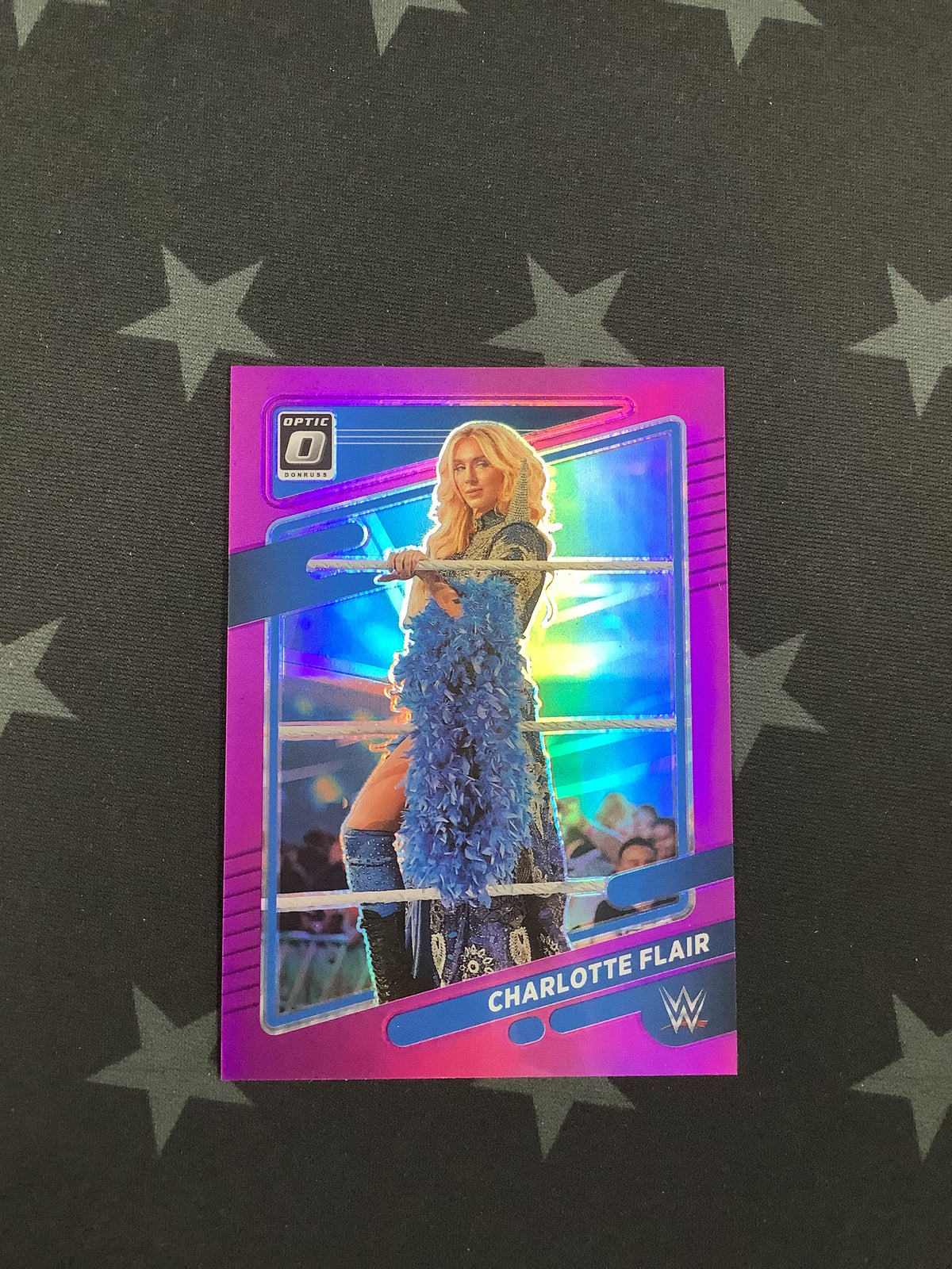 2022 PANINI CHRONICLES DONRUSS OPTIC WWE CHARLOTTE FLAIR #361 /49