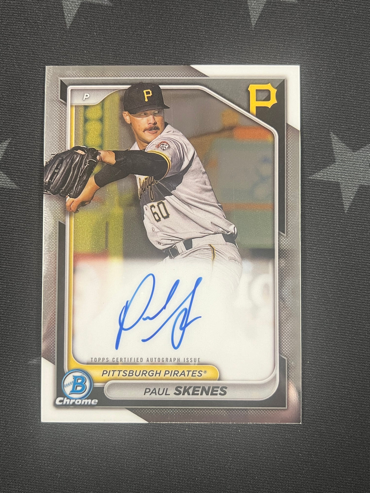 2024 Bowman Chrome Prospects Paul Skenes Autograph Pirates CPA-PS