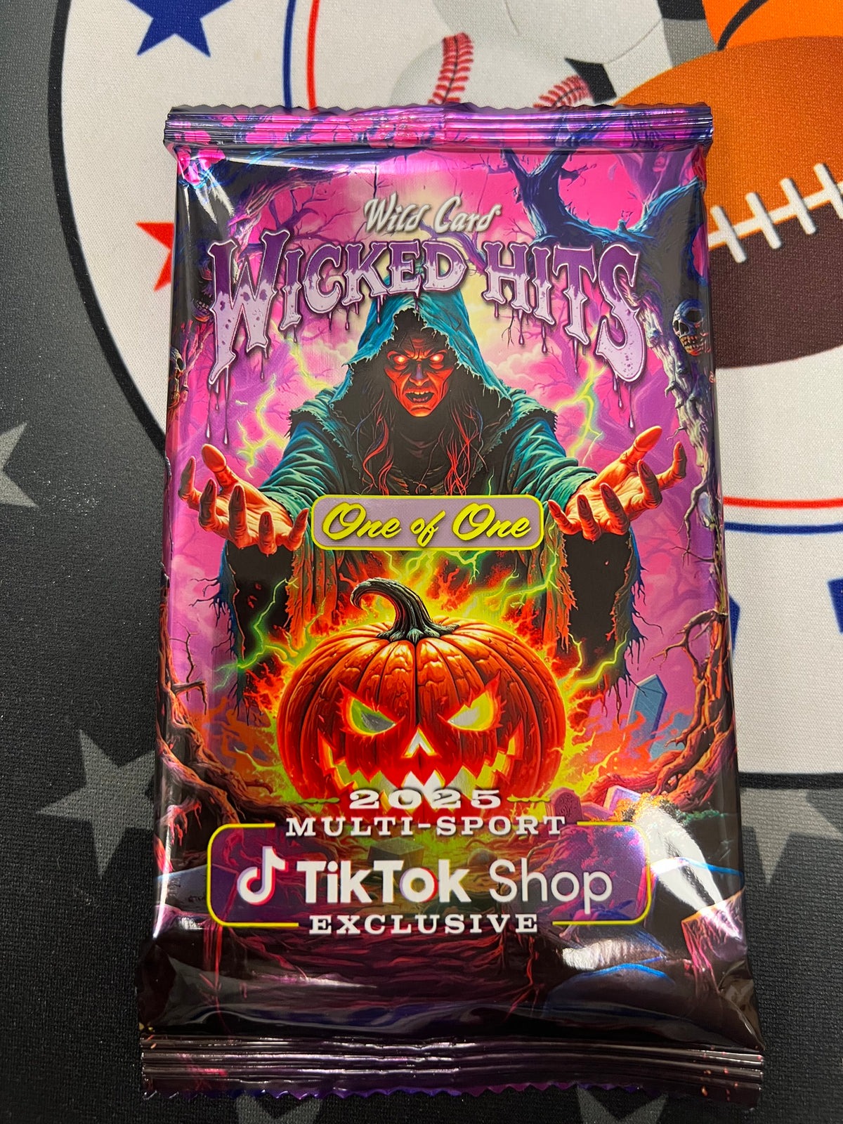 2025 Wild Card Haunted Hits Multi-Sport Wicked Hits TikTok Exclusive Pack