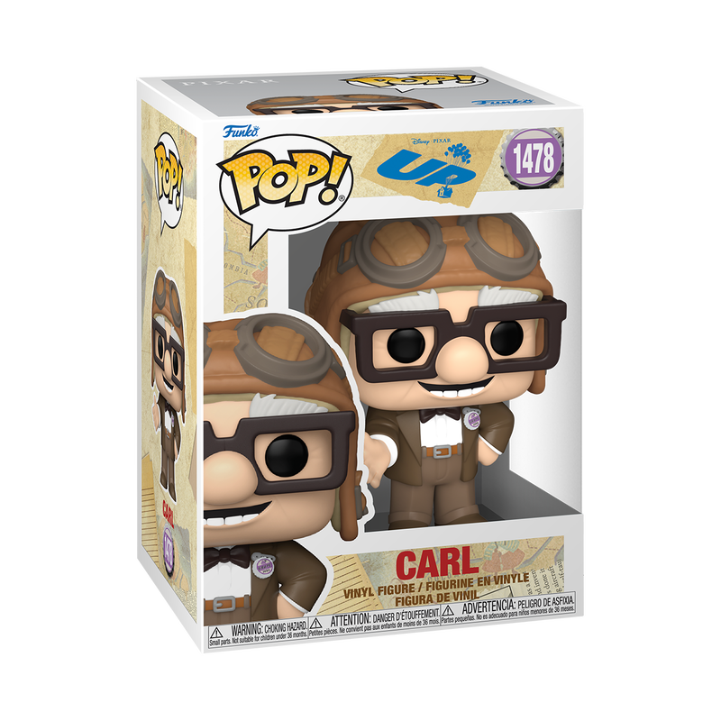 CARL Funko Pop Disney UP 1478 W/ Protector