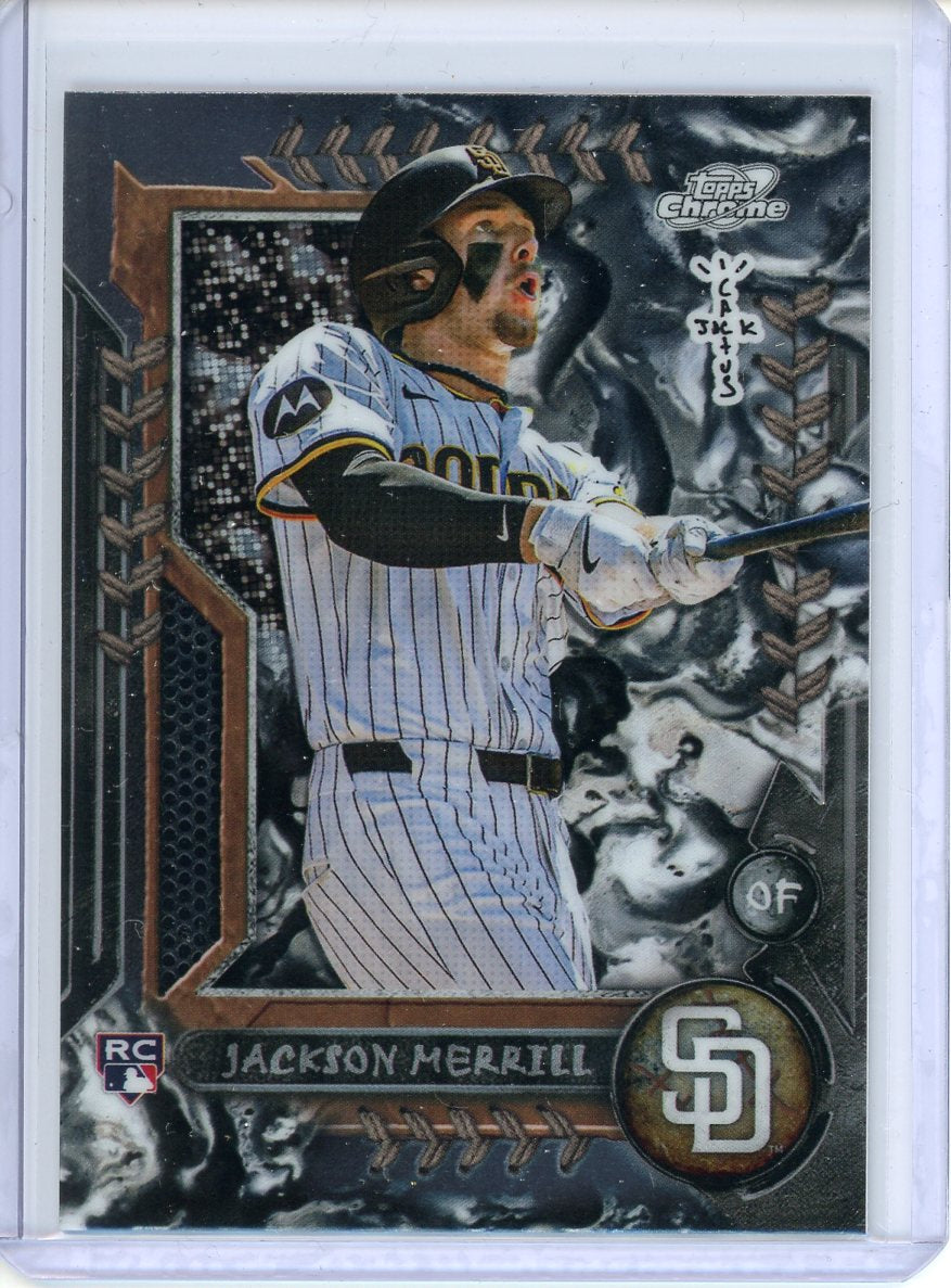 2024 Topps Chrome x Cactus Jack Jackson Merrill RC #19