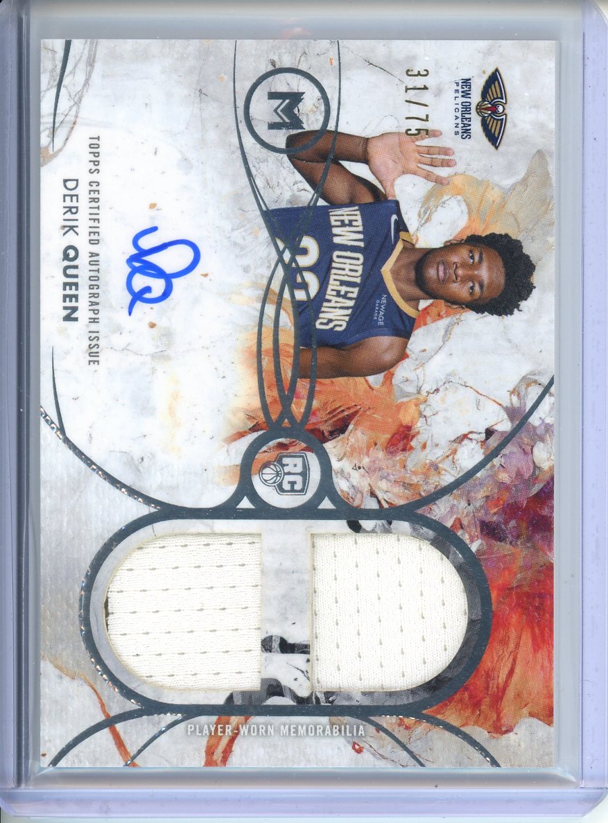 2026 Topps Motif Derik Queen RPA 31/75 RDRA-DQ