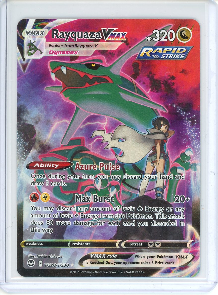 Pokemon Rayquaza VMAX TG20/TG30 SWSH12: Silver Tempest Trainer Gallery