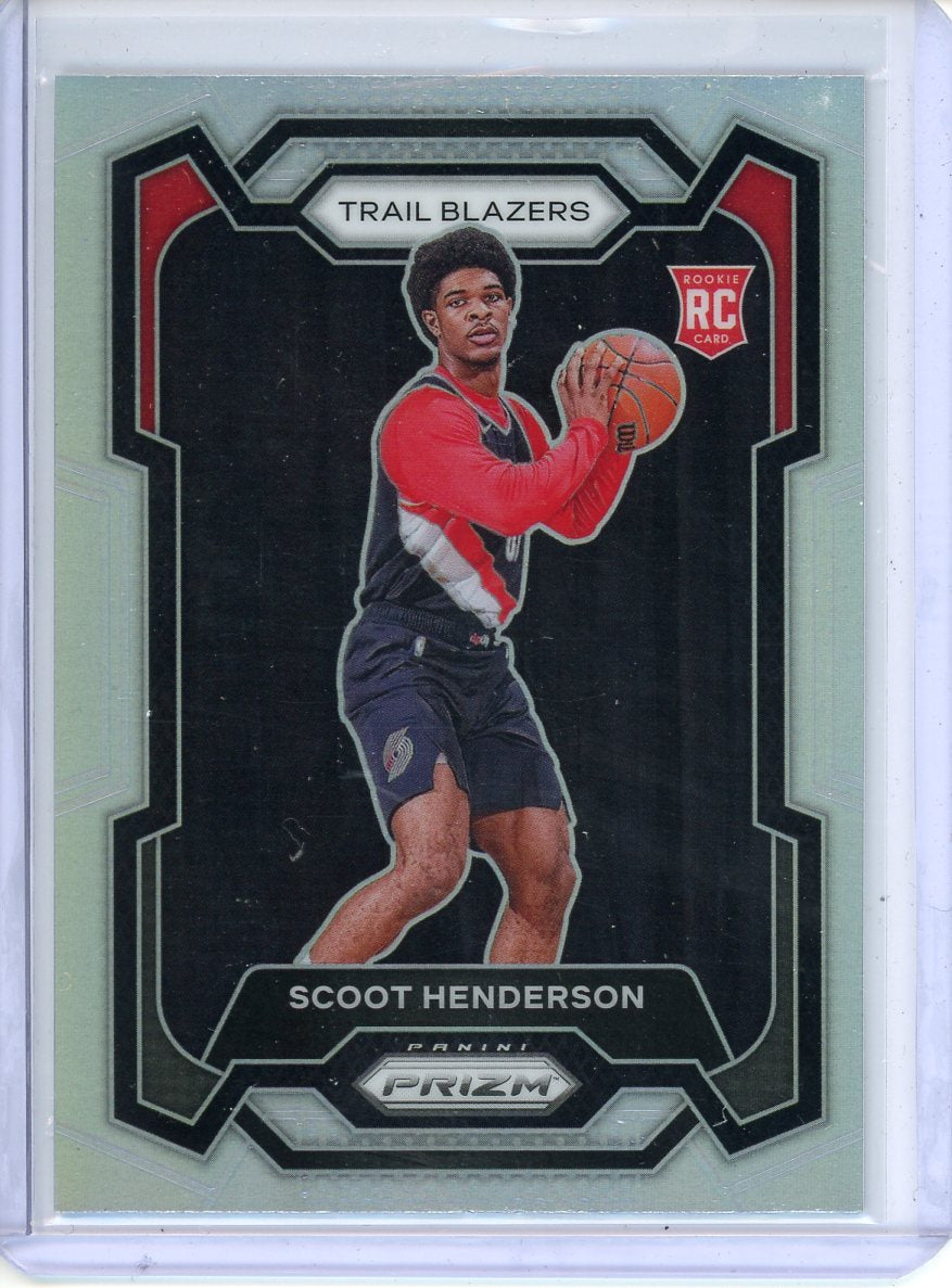 2023-24 Prizm Scoot Henderson Rookie Silver Prizm No. 141