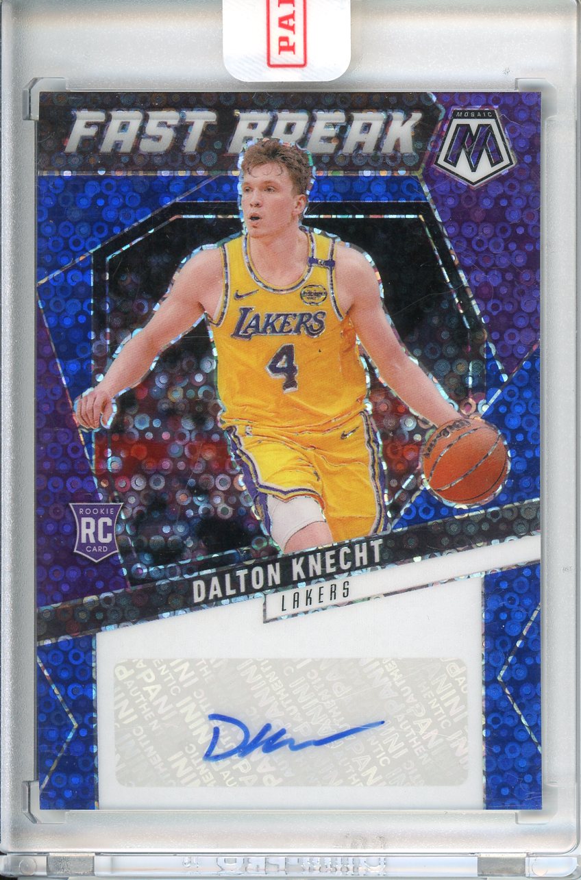 2024-25 Mosaic Dalton Knecht Fast Break Rookie Auto /25 AFB-KNE