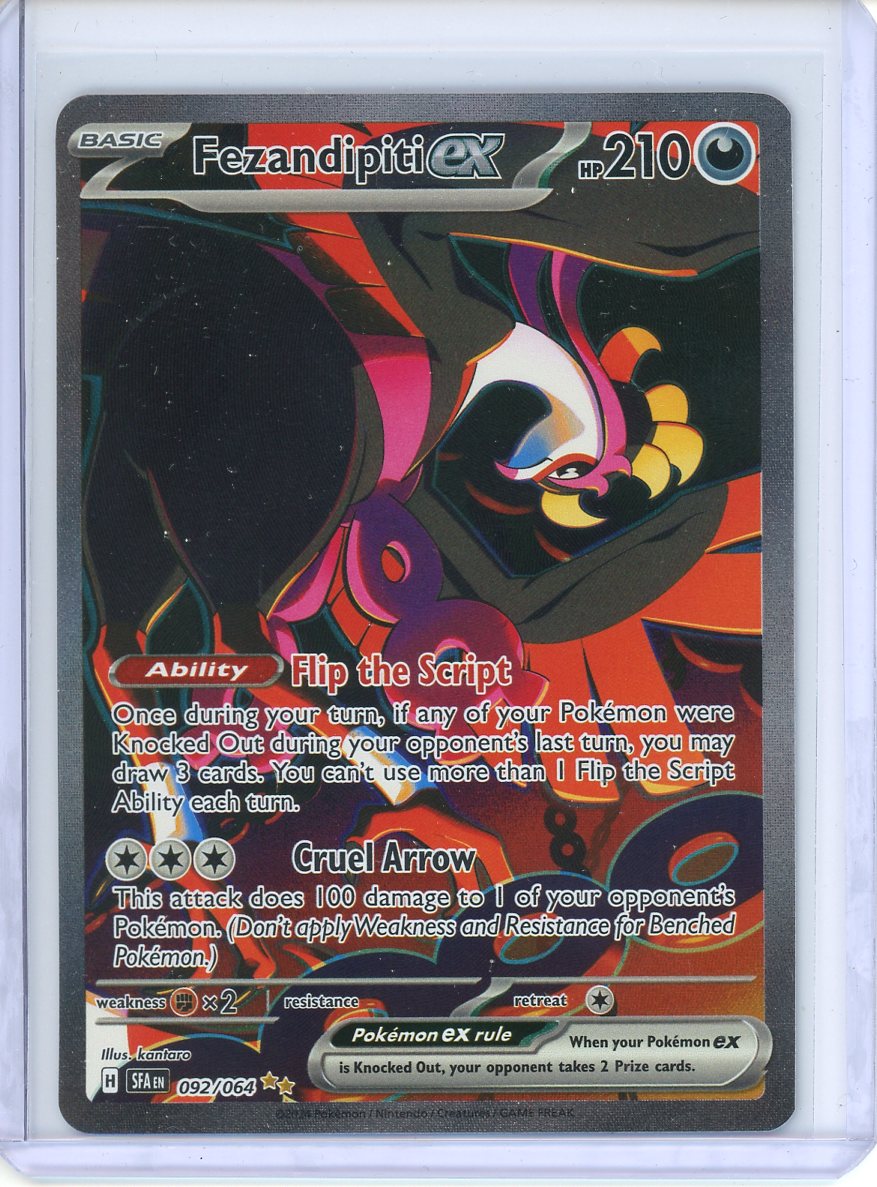 Fezandipiti ex Pokemon Card (Shrouded Fable 092/064) SIR
