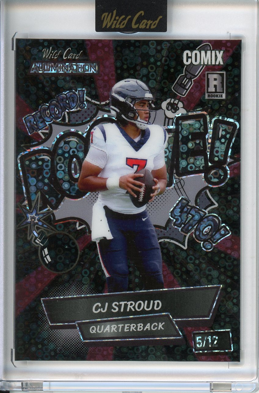 2023 Wild Card CJ Stroud Comix 5/12 ACSR1-CS1