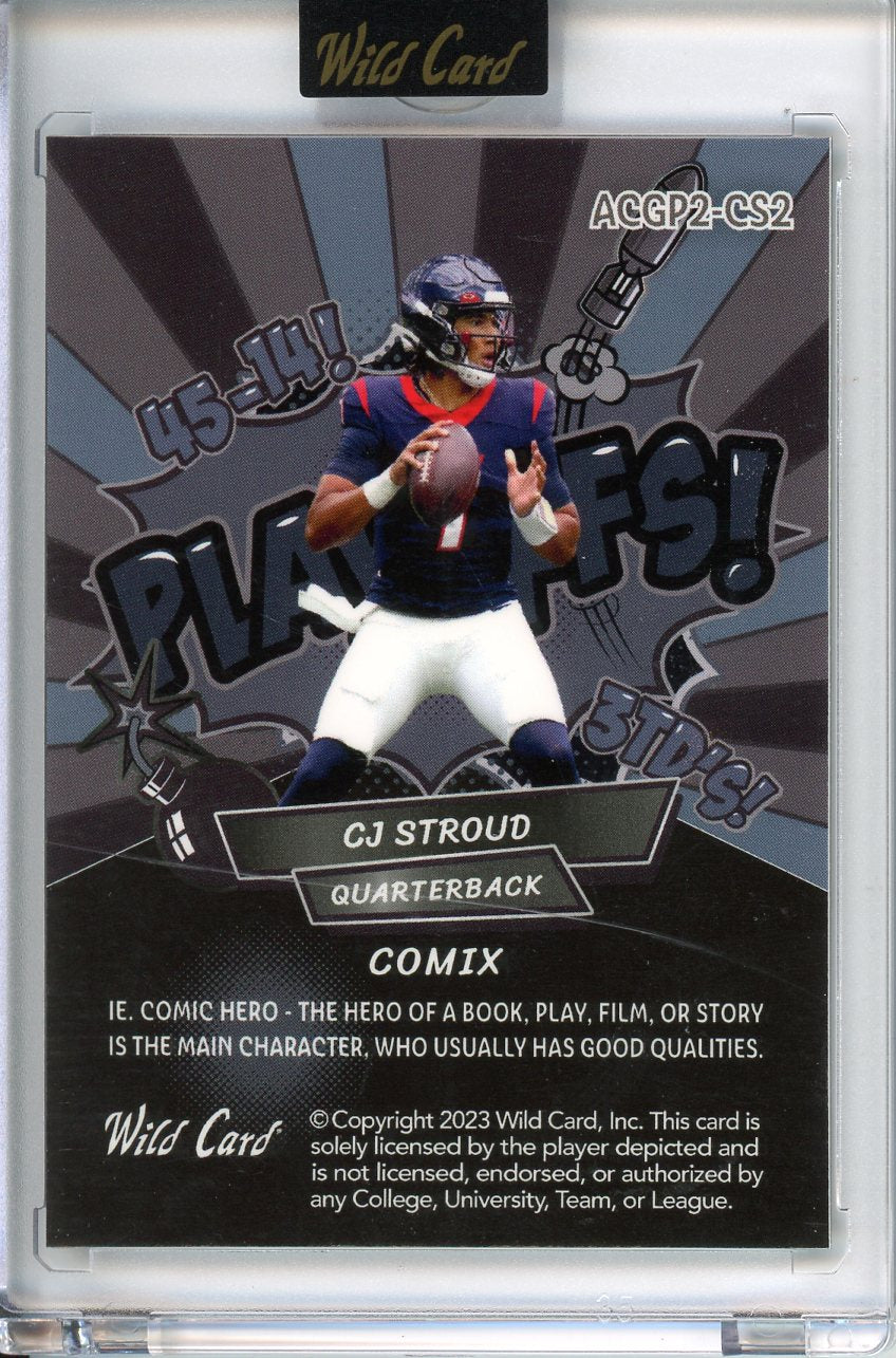 2023 Wild Card CJ Stroud Comix 13/15 ACGP2-CS2