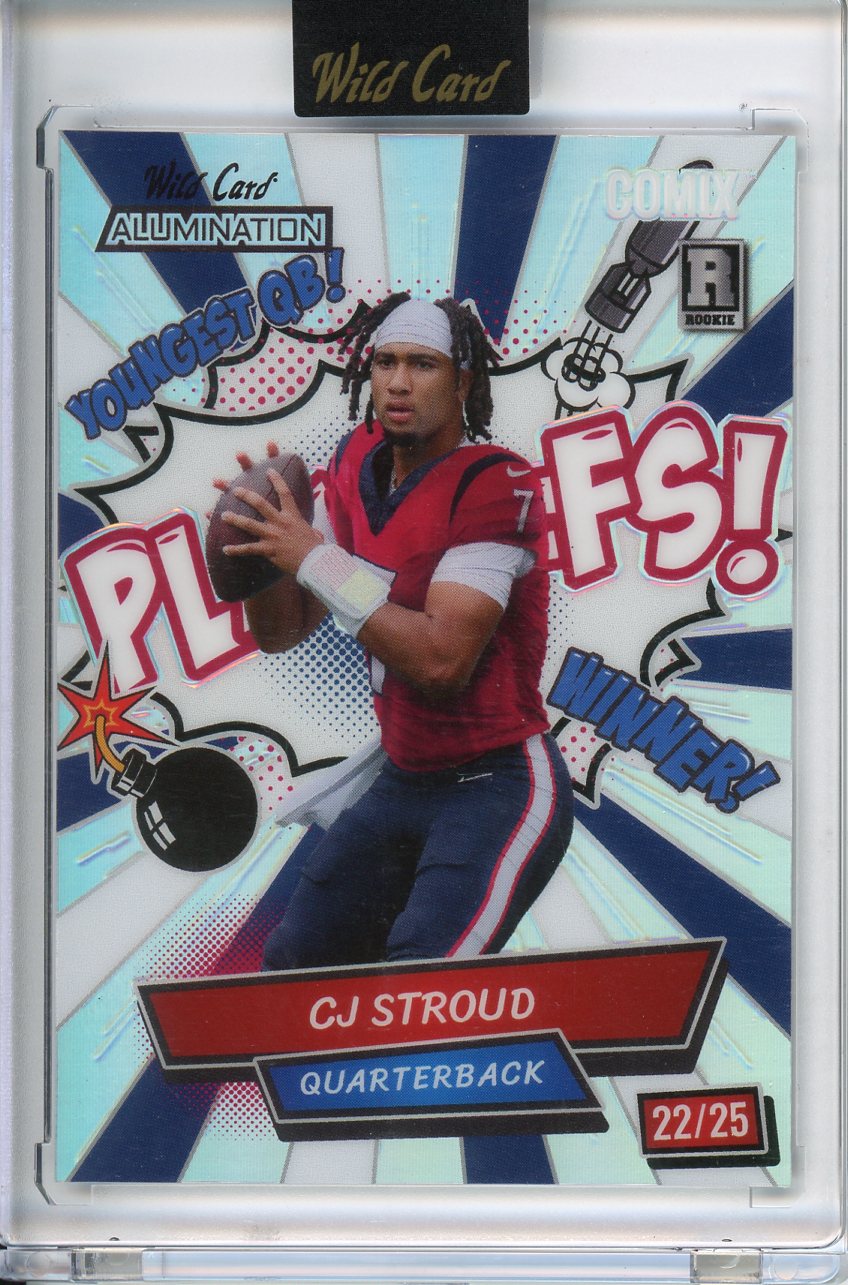2023 Wild Card CJ Stroud Comix 22/25 AC-CS