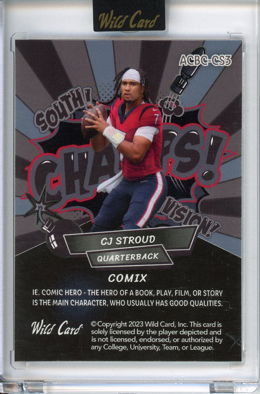 2023 Wild Card CJ Stroud Comix 7/12 ACBP2-CS1