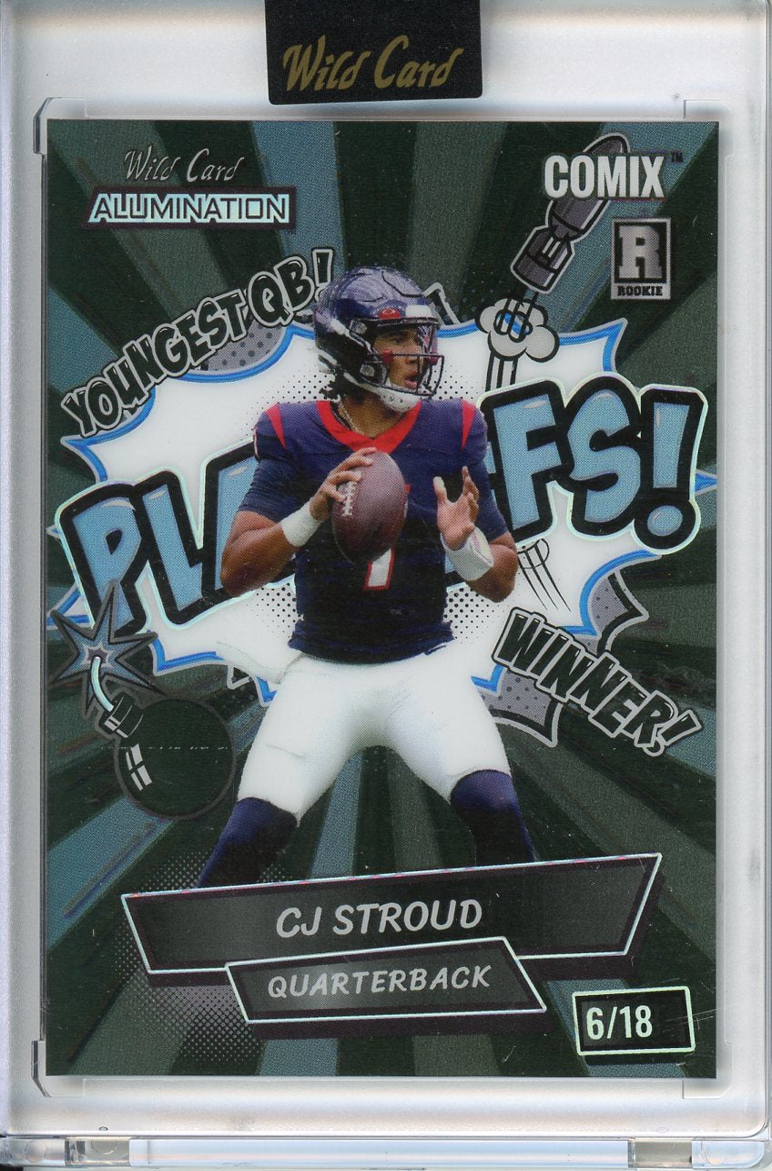 2023 Wild Card CJ Stroud Comix 6/18 ACWP1-CS2
