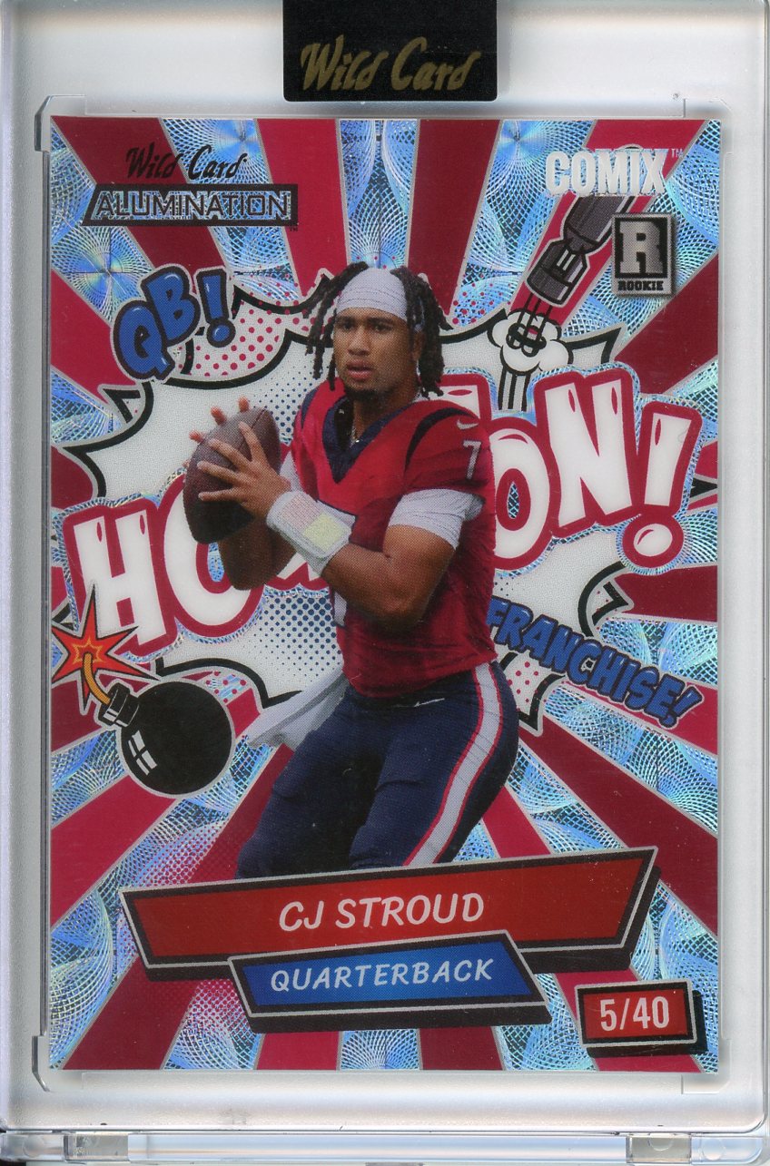 2023 Wild Card CJ Stroud Comix 5/40 AC-CS