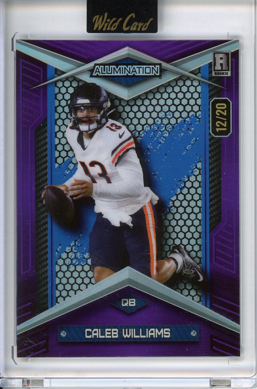 2024 Wild Card Alumination Caleb Williams RC #BC-CW Purple /20