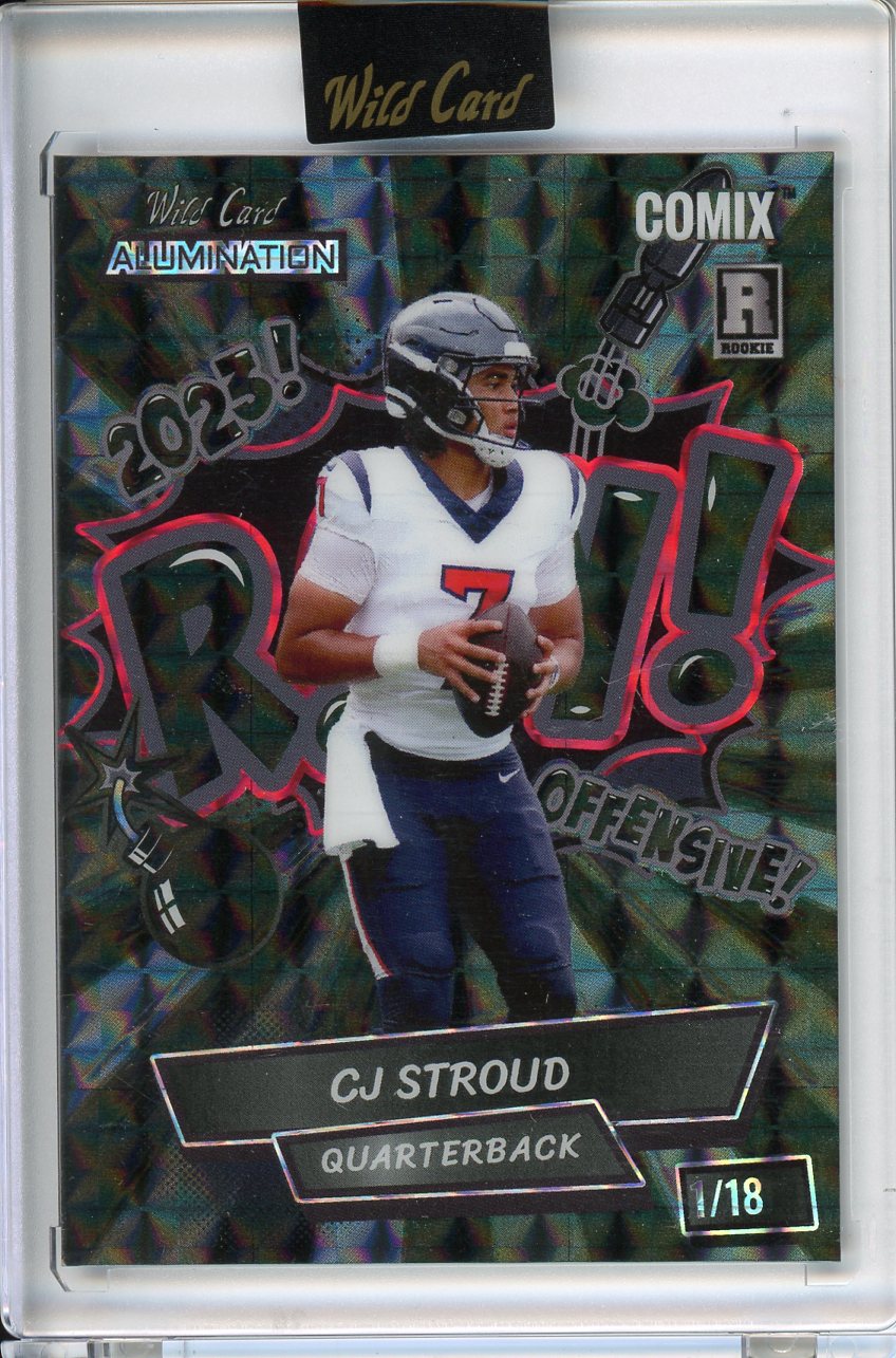 2023 Wild Card CJ Stroud Comix 1/18 ACBRY-CS1
