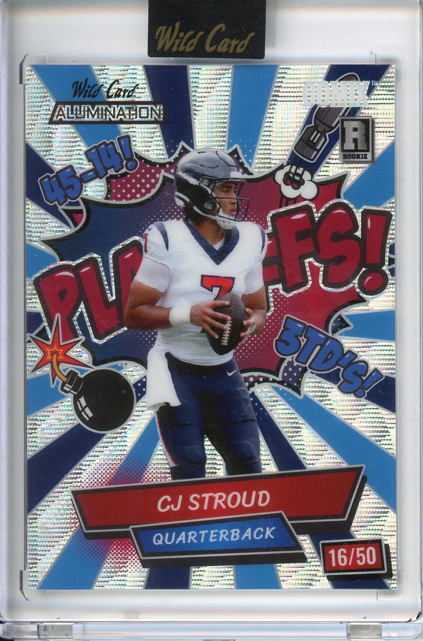 2023 Wild Card CJ Stroud Comix 16/50 AC-CS