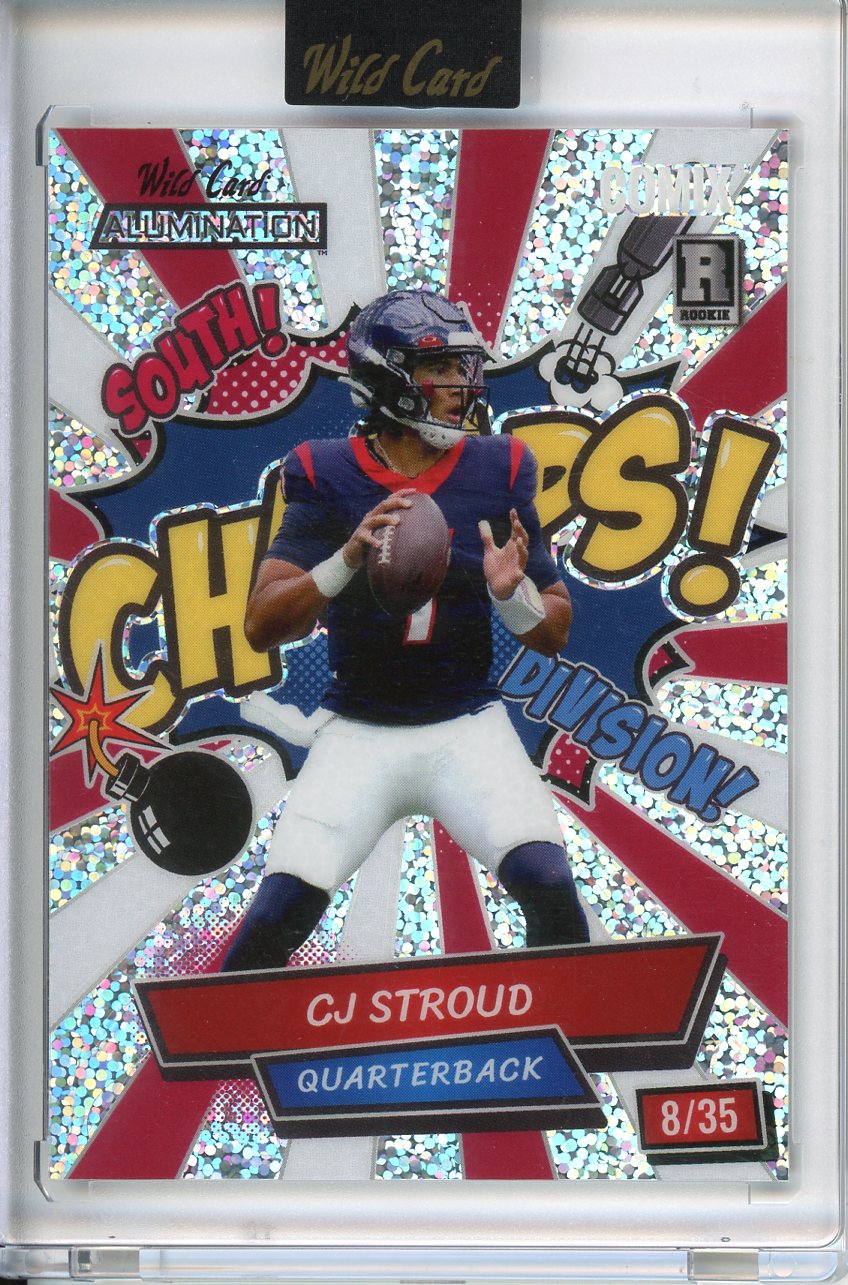 2023 Wild Card CJ Stroud Comix 8/35 AC-CS