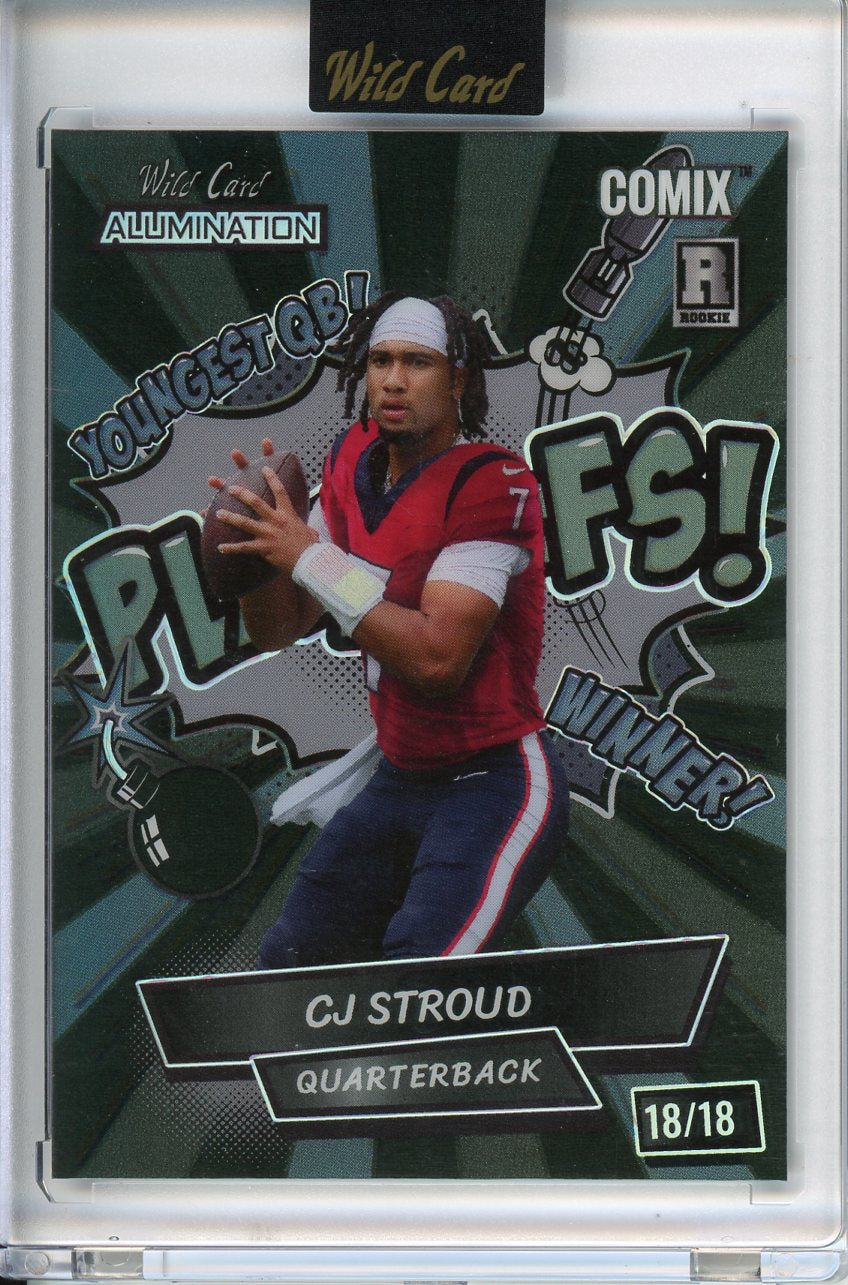 2023 Wild Card CJ Stroud Comix 18/18 ACSP1-CS3