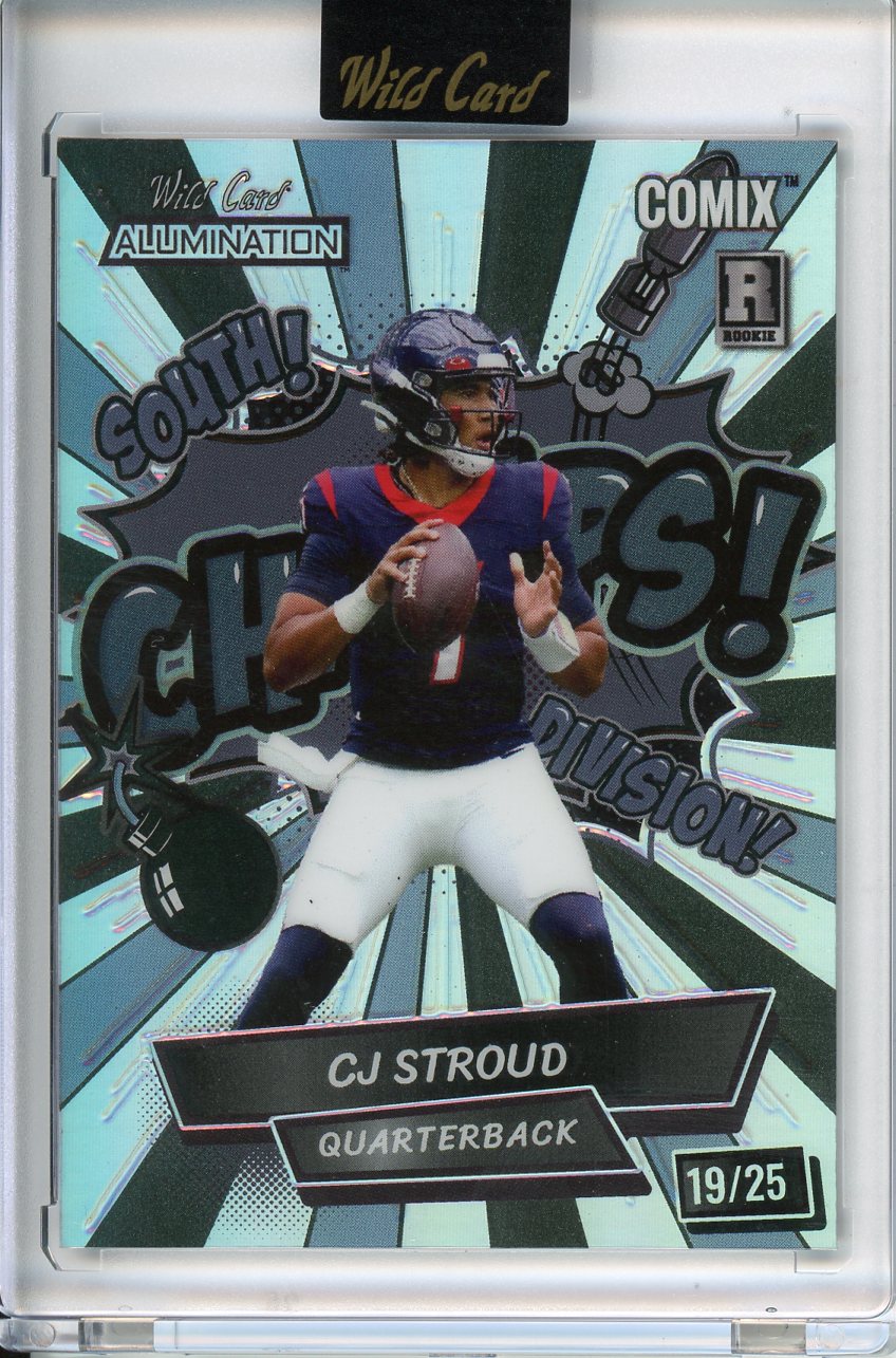 2023 Wild Card CJ Stroud Comix 19/25 ACGC-CS2