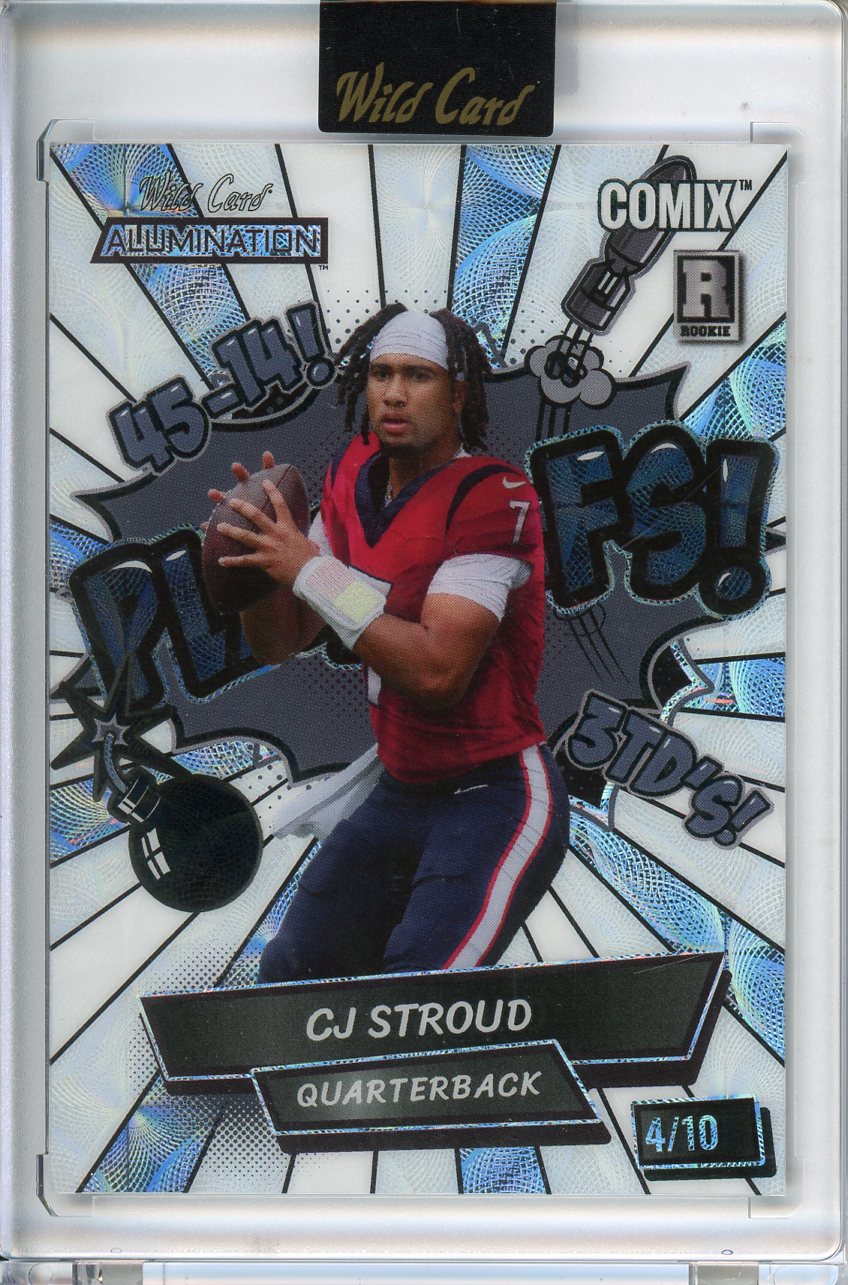2023 Wild Card CJ Stroud Comix 4/10 ACGP2-CS3