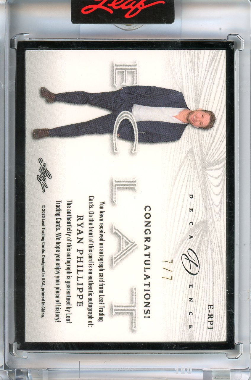 2023 Leaf Decadence Ryan Phillippe Eclat Auto /7