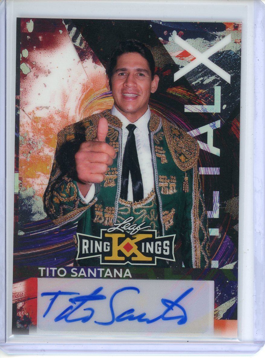 2026 Leaf Ring Kings Tito Santana Metal X Auto 1/1
