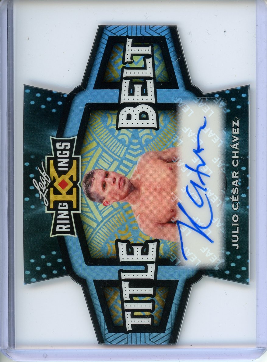 2026 Leaf Ring Kings Julio Cesar Chavez Title Belt Auto /8