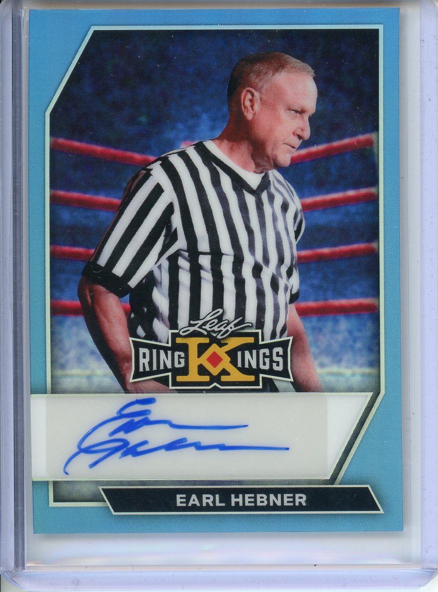 2026 Leaf Ring Kings Earl Hebner Auto /8