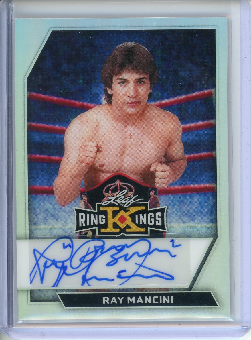 2026 Leaf Ring Kings Ray Mancini Auto /10