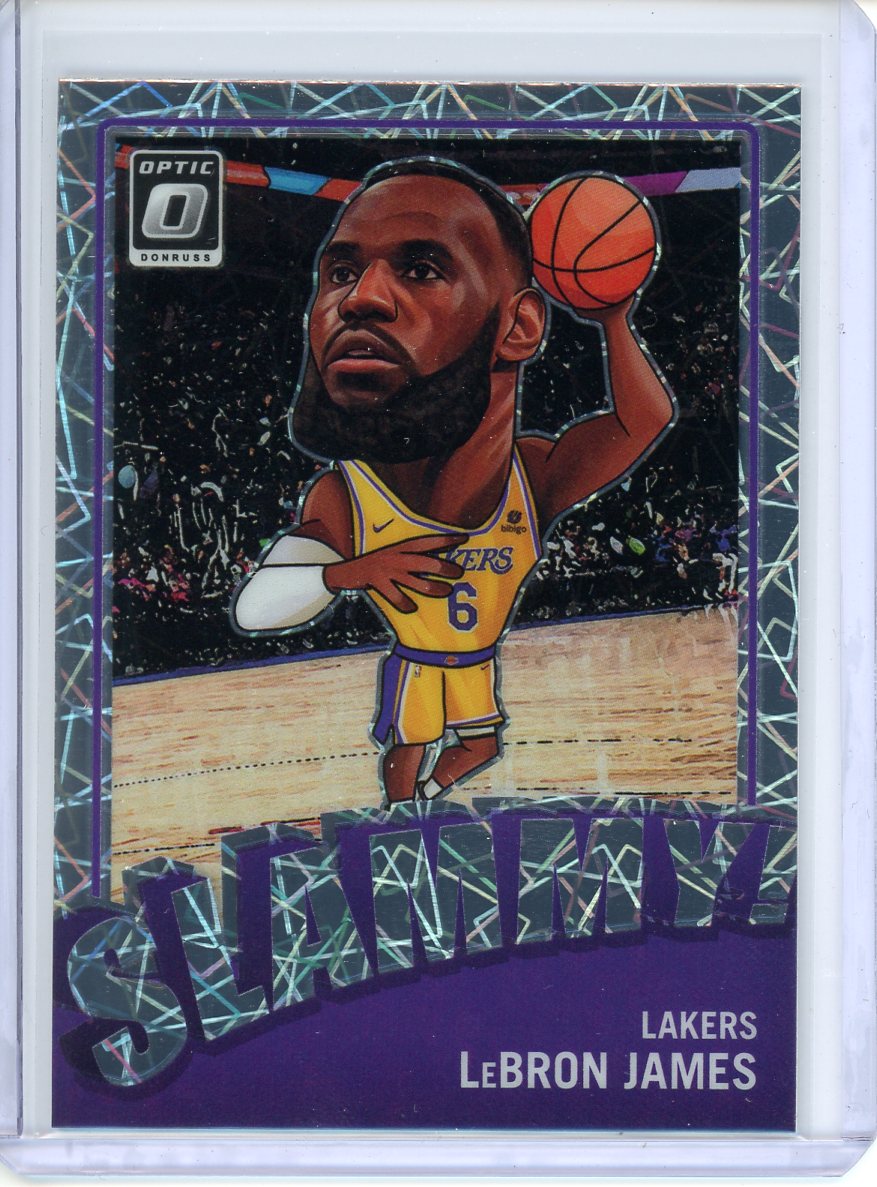 2023-24 Panini Donruss Optic LeBron James #8 Slammy! Case Hit SSP