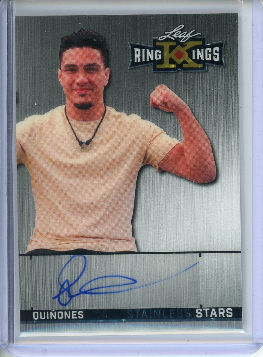 2026 Leaf Ring Kings Landon Quinones Stainless Stars Auto 1/1
