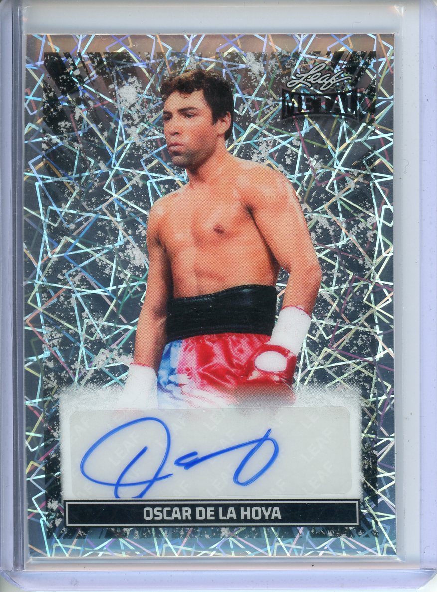 2026 Leaf Ring Kings Oscar De La Hoya Auto /10