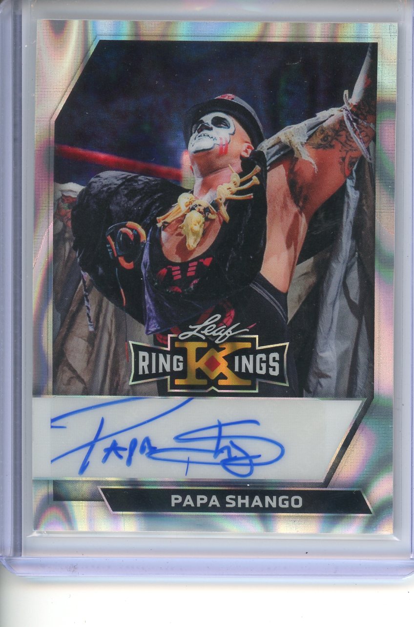 2026 Leaf Ring Kings Papa Shango Auto 7/10