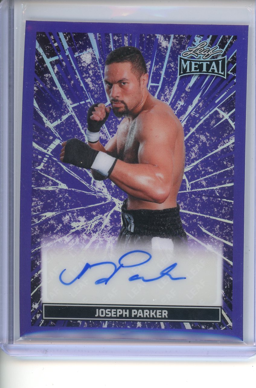 2026 Leaf Ring Kings Joseph Parker Purple Auto 6/8